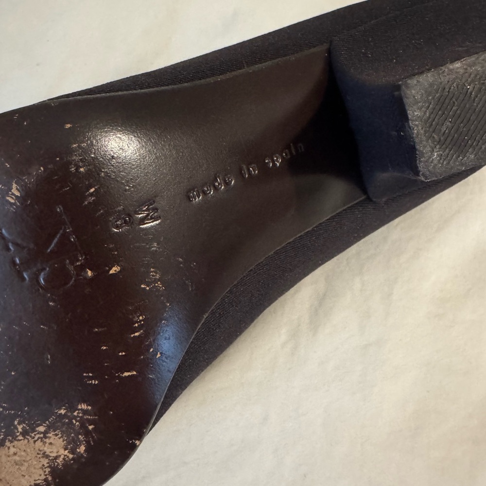 Vintage Calvin Klein Caroline Basset Women's Black Pumps - Picture 5 of 5